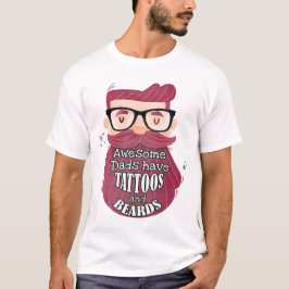 Fantastisk Pappor har tatueringar och boskapsuppfö T Shirt