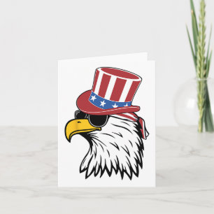 Fantastisk Patriotisk Örn Usa Tröja Kort