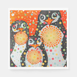 Fantastisk Penguins-samling Pappersservett