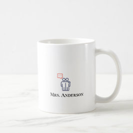 Fantastisk personlig gåva till stödpersonal med li kaffemugg