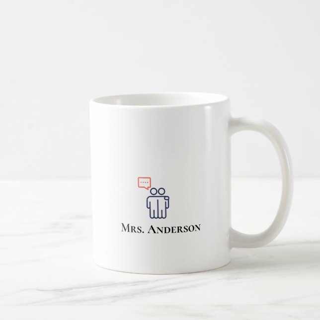 Fantastisk personlig gåva till stödpersonal med li kaffemugg (Höger)