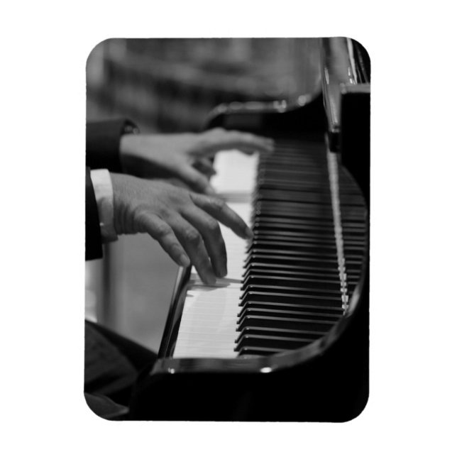 Fantastisk Piano Artwork Magnet (Vertikal)