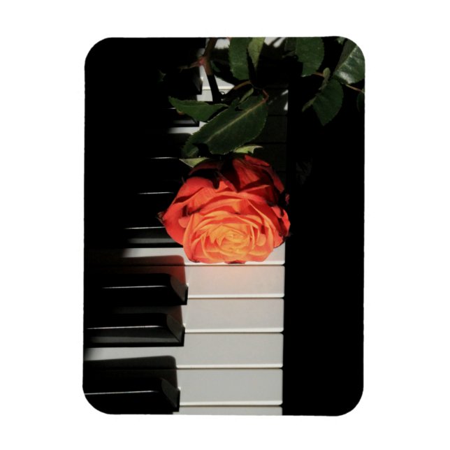 Fantastisk Piano Artwork Magnet (Vertikal)