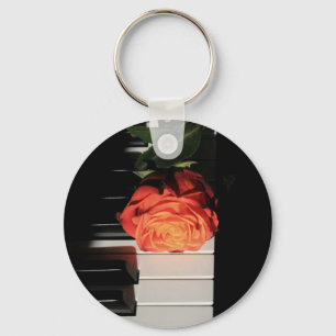 Fantastisk Piano Artwork Nyckelring