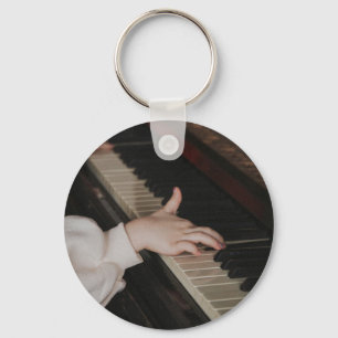 Fantastisk Piano Artwork Nyckelring
