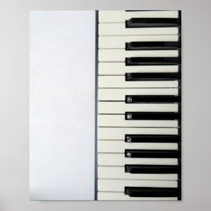 Fantastisk Piano Artwork Poster