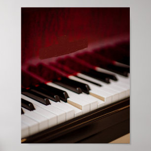 Fantastisk Piano Artwork Poster