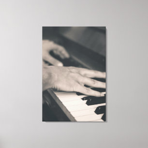 Fantastisk Piano Canvastryck