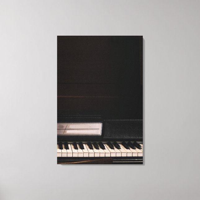 Fantastisk Piano Design Canvastryck (Framsida)