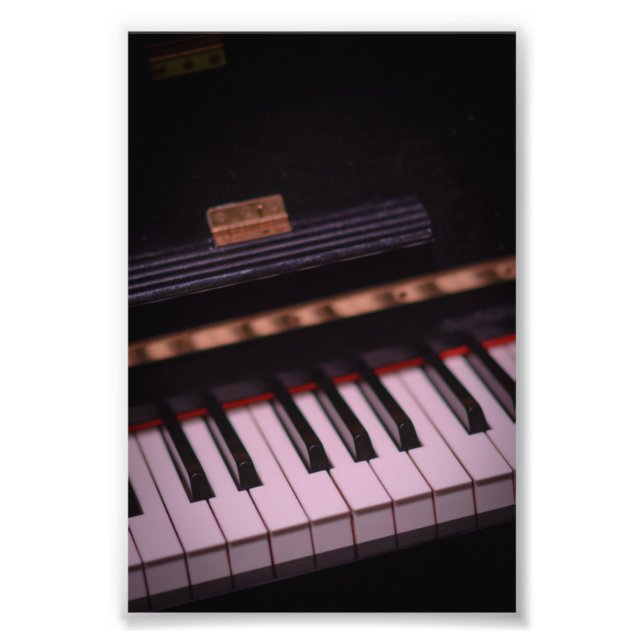 Fantastisk Piano Design Fototryck (Framsidan)