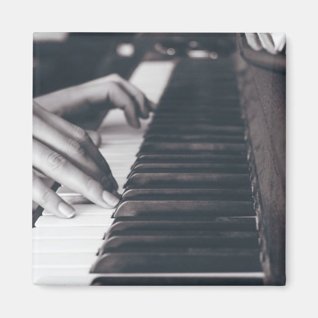 Fantastisk Piano Design Magnet (Framsidan)