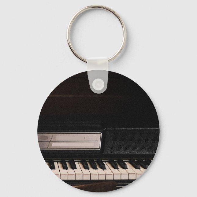 Fantastisk Piano Design Nyckelring (Framsida)
