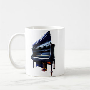 Fantastisk piano-kaffe mugg