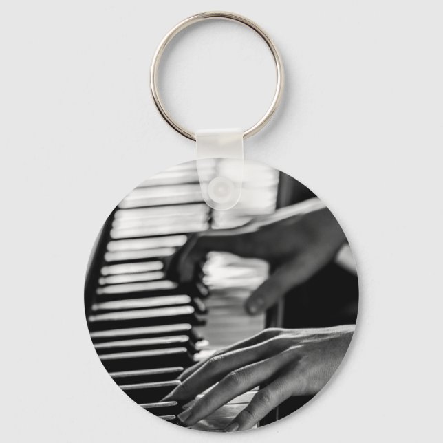 Fantastisk Piano Nyckelring (Framsida)