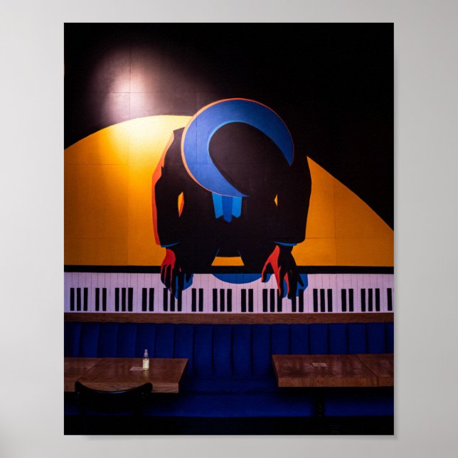 Fantastisk Piano Poster (Framsidan)