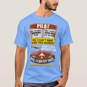 Fantastisk Pilot kan åtgärda detta T Shirt