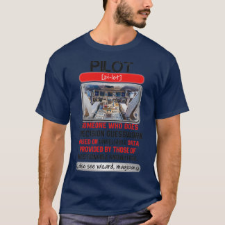 Fantastisk Pilot som utför precisionsgarantin T Shirt