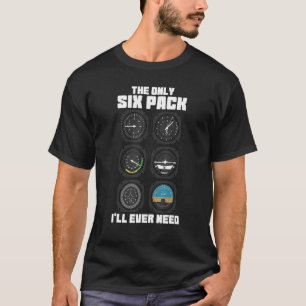 Fantastisk-piloten för luftfart checkar ut min 6-p t shirt