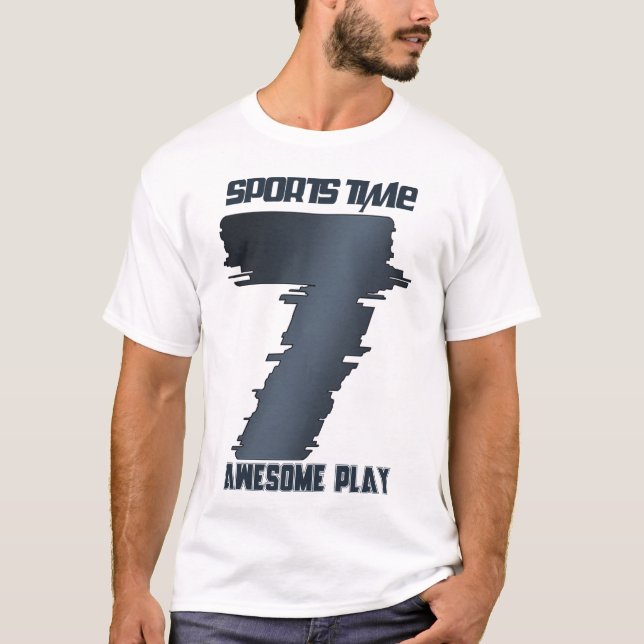 Fantastisk Play Sports Time T-Shirt (Framsida)