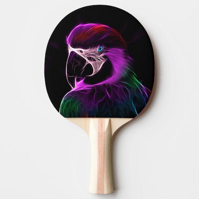 Fantastisk Plum Glow Parrot Pingisracket (Framsidan)