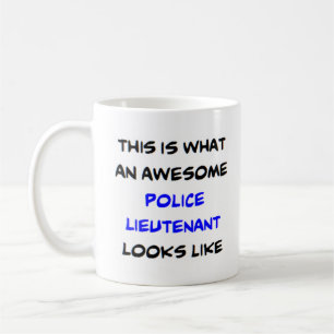 fantastisk polischef kaffemugg