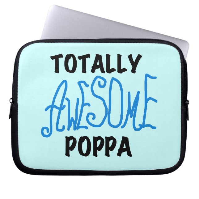 Fantastisk Poppa Tshirts och presenter Laptop Sleeve (Framsidan)