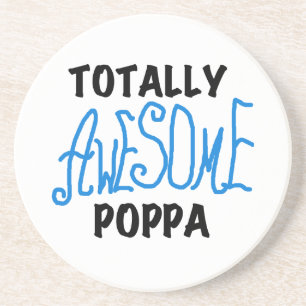 Fantastisk Poppa Tshirts och presenter Underlägg Sandsten