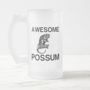 FANTASTISK POSSUM FROSTAT ÖLGLAS