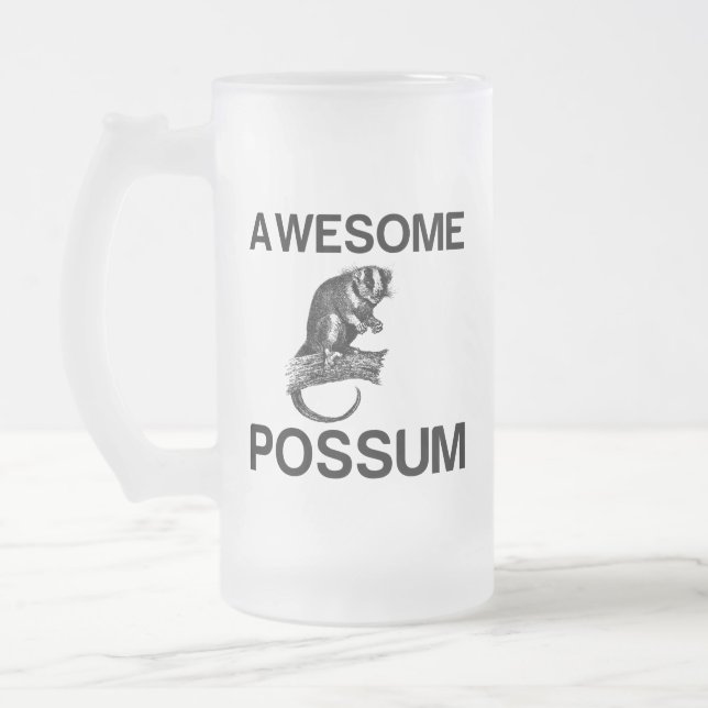 FANTASTISK POSSUM FROSTAT ÖLGLAS (Vänster)