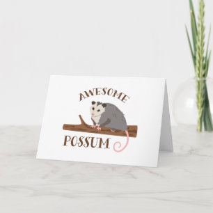 Fantastisk Possum Kort