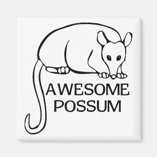 Fantastisk Possum Magnet
