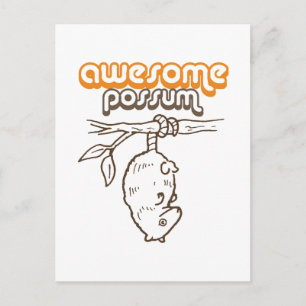 Fantastisk Possum Vykort