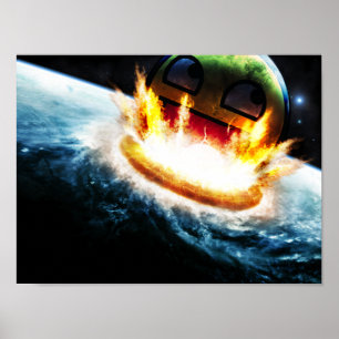 Fantastisk - Poster av krasch i jorden