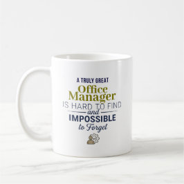 Fantastisk present till kontorschef med personligt kaffemugg