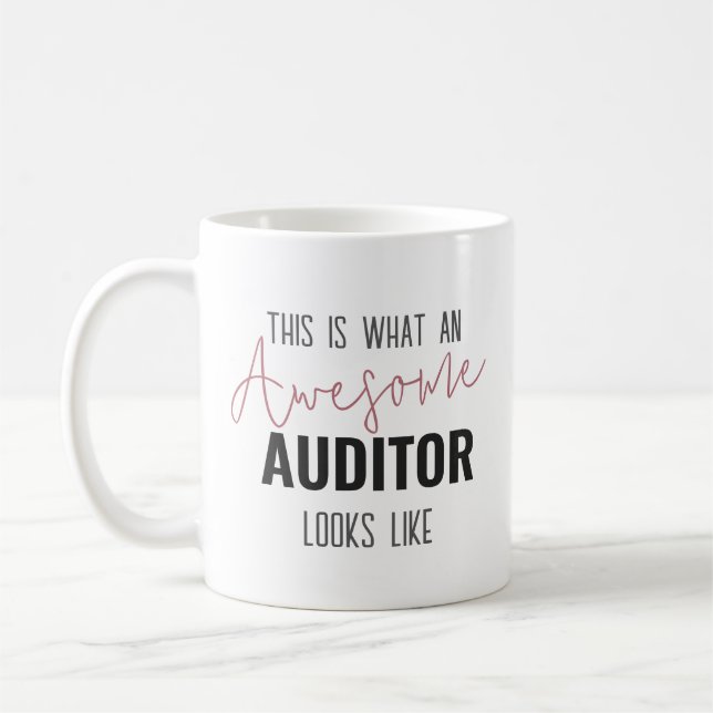 Fantastisk present till revisor kaffemugg (Vänster)
