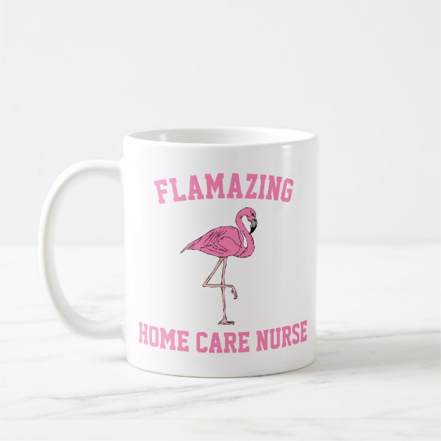 Fantastisk presentkopp för hemsjuksköterska kaffemugg (Vänster)