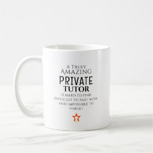 Fantastisk Privatlärare Svår Att Hitta Anpassad Kaffemugg