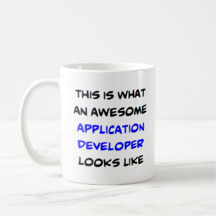 fantastisk programutvecklare kaffemugg