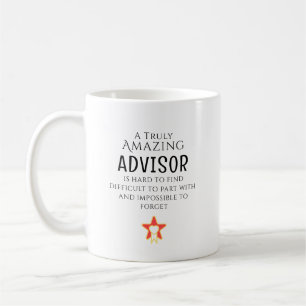 Fantastisk rådgivare Svårt att hitta personlig gåv Kaffemugg