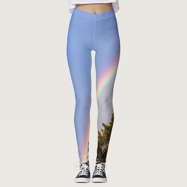 Fantastisk Rainbow Leggings (Framsida)