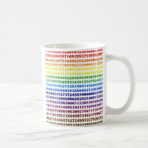 Fantastisk regnbågePi-mugg!! Kaffemugg