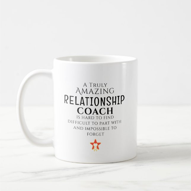Fantastisk relationscoach Svårt att hitta Anpassad Kaffemugg (Vänster)
