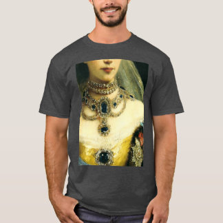 Fantastisk Renaissance Painting of a Bejeweled Nec T Shirt