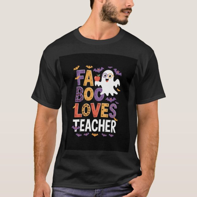 Fantastisk Retro Halloween T Shirt (Framsida)