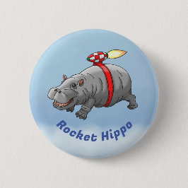 Fantastisk Rocket Hippo Knapp