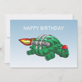 Fantastisk Rocket Turtle Kort