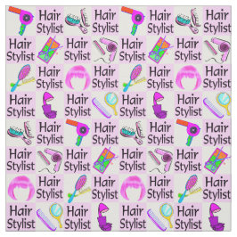 FANTASTISK ROSA HAIR STYLIST FABRIC TYG