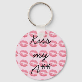 Fantastisk Rosa Kisses Nyckelring