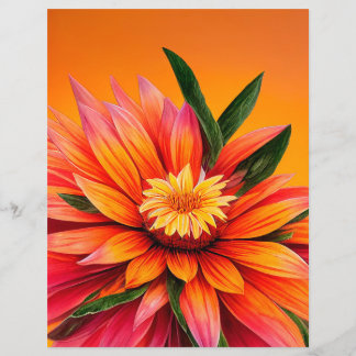 Fantastisk rosa, orange och gult
