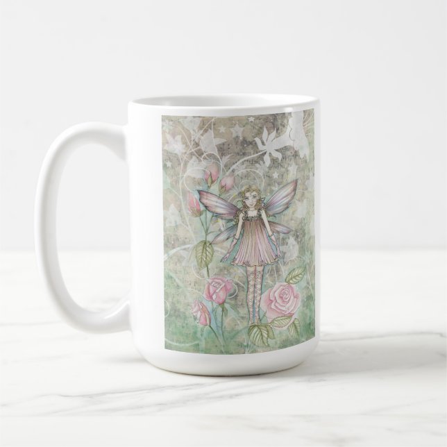 Fantastisk Rosenälva Kaffemugg (Vänster)